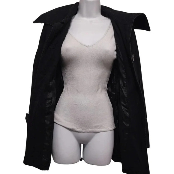 Miss Sixty M60 Wool Blend Belted Coat - Picture 6 of 8